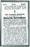  Berendsen, overleden op dinsdag 21 september 1915